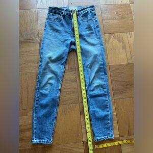 Everlane Authentic Stretch High-Rise Skinny Jean Size 25 Ankle Mid Blue